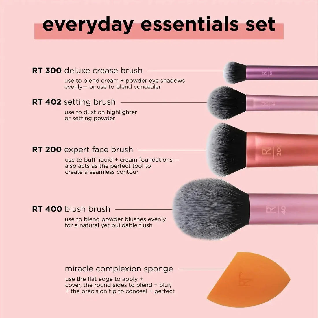 Makeup Brushes & Beauty Blender (1097)